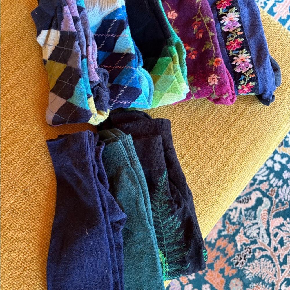 Women’s Cotton Patterned Sock Bundle